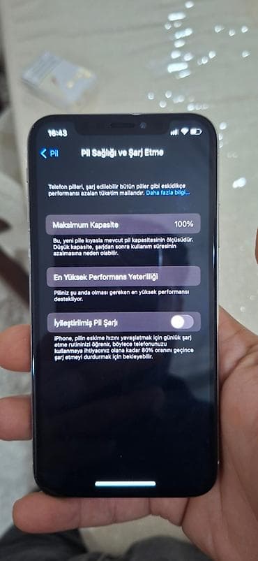 x printer: IPhone X, 256 GB, White Titanium, Face ID — 4
