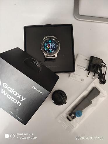 watch 4: Smart saat, Samsung, Suya davamlı, rəng - Gümüşü — 2