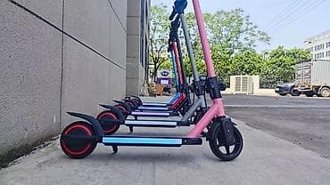 Скутер Elektrik Skuter – LED işıqlı, portativ şəhər nəqliyyatı — 5