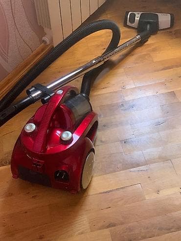 yuxa saci: Tozsoran – qırmızı gövdəli, siklon tipli konteynerli model — 1