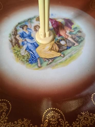 boru: Tort və şiriniyyat qabı, rəng - Ağ, Farfor, Çexiya — 4