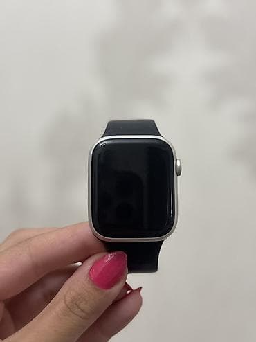 smat: İşlənmiş, Smart saat, Apple, Suya davamlı, rəng - Gümüşü — 1