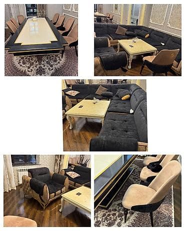 2 ci el stol: İşlənmiş, Jurnal masası, Masa və oturacaqlar, Divan — 1