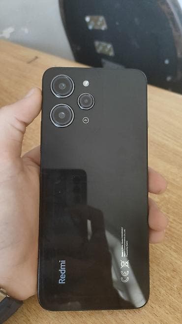 Redmi 12, 256 GB, rəng - Qara, Barmaq izi