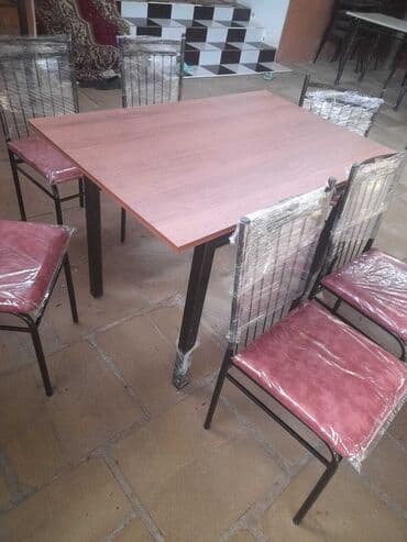 деревянные столы стулья: Гостиный стол, Новый, Нераскладной, Дерево, Прямоугольный стол — 2