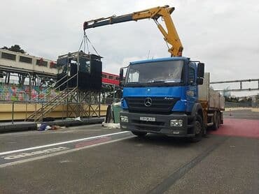 yük qaldıran: 3 TONDAN 33 TONA DƏK YÜKLƏRİN YÜKLƏNİB BOŞALMASI VƏ DAŞINMASI 7/24 — 4