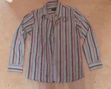 Ножи: Qısaqollu ağ köynək - Klassik yaxalıq, düyməli ön hissə - Sadə — 8