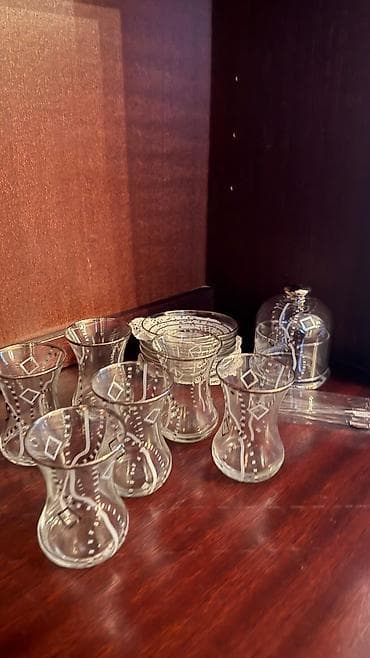 Mətbəx aksesuarları: Çay dəsti, Şüşə — 5