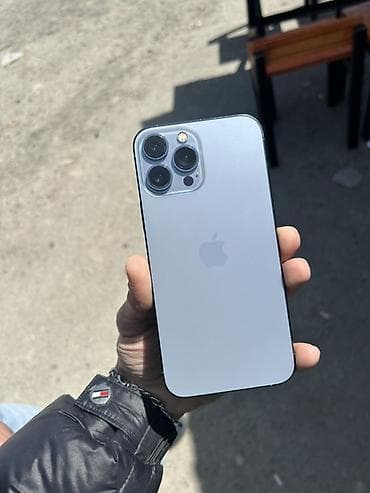 hp komputerlerin qiymeti: IPhone 13 Pro, 256 GB, Sierra Blue, Face ID — 8