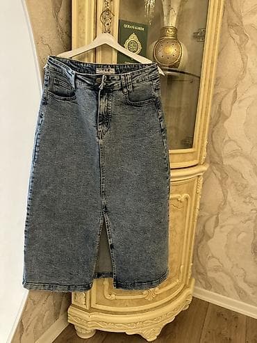 Brend: C.L.R – Original Denim Məhsul: Cins ətək - Material: qalın — 2