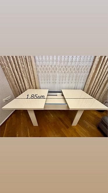 Гостиный стол, Новый, Раскладной, MDF, Прямоугольный стол — 8