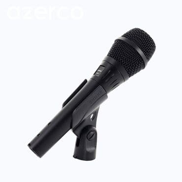 mikrofon dayağı: Simli Mikrofon Shure — 9