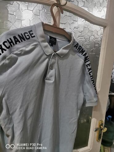 atlas köynəklər: Polo köynək, Armani Exchange, 2XL, rəng - Boz — 2