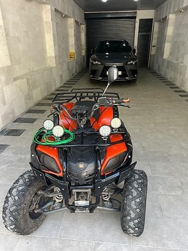 haojue tr 150: ATV kros kvadrosikl - Rəng: narıncı-qara - Sərt ofroud üçün iri — 1