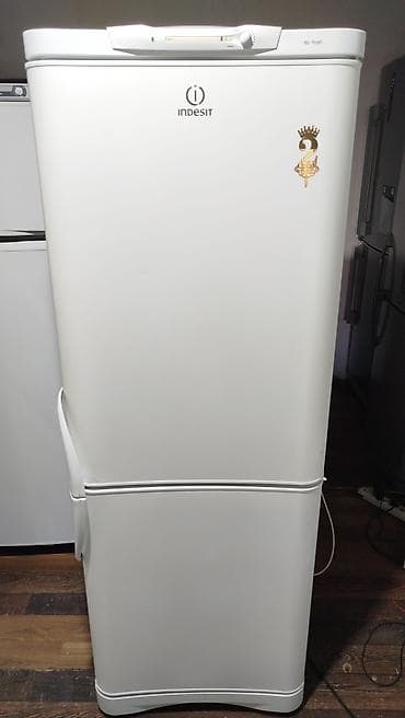 soyuducu sumqayitda: İşlənmiş 2 qapılı Indesit Soyuducu Satılır, rəng - Ağ, Təkərli — 2