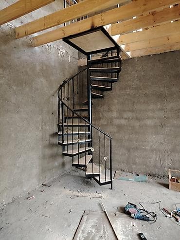 Volkswagen: Metal Taxta Pilləkənlər – burma (spiral) pilləkən və metal — 9