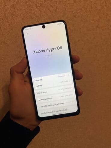 redmi note 15 pro plus qiymeti: Redmi Note 13, 128 GB, rəng - Qara, Düyməli, Barmaq izi, Face ID — 5