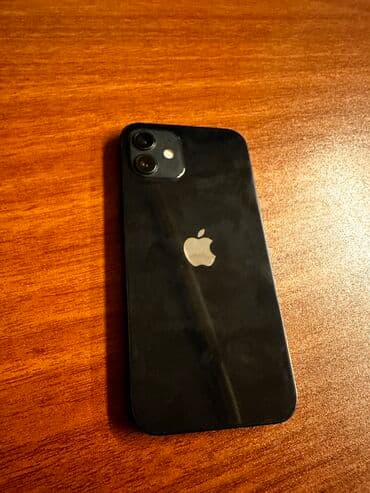 iphone qiymetleri: IPhone 12, 64 GB, Qara, Simsiz şarj, Face ID — 1