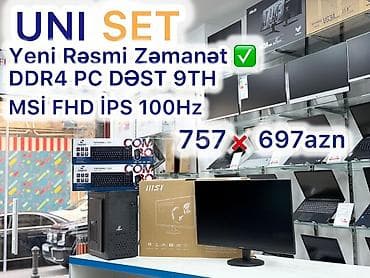 komputer ehtiyat hisseleri: Msi 100Hz Legion Dest Şəhər: Bakı Yeni?: Bəli Çatdırılma?: Bəli — 1