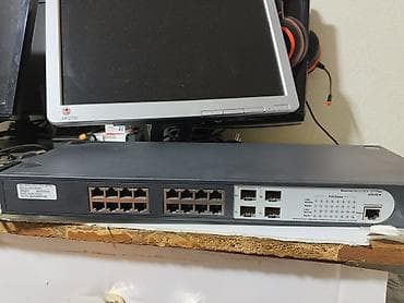 3Com Baseline Switch 2916-SFP Plus (Model: 3CBLSG16) - Portlar: - 16
