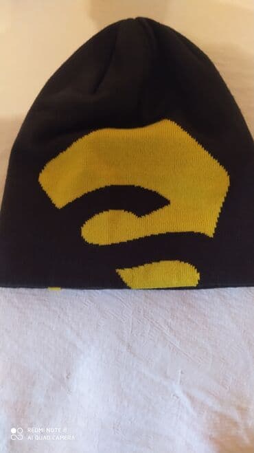 Papaq, One size, rəng - Qara