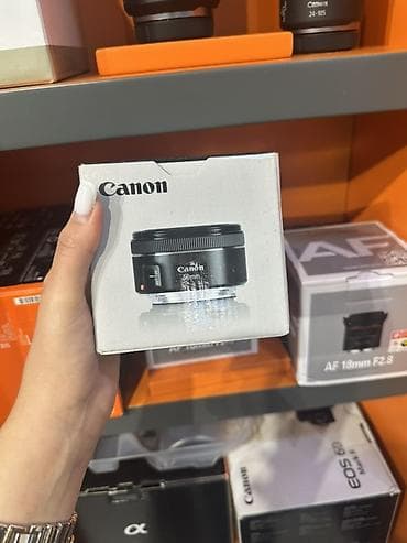Canon EF 50mm f/1.8 STM obyektiv - Fokal məsafə: 50 mm (sabit prime) lalafo.az -da Canon EF 50mm f/1.8 STM obyektiv - Fokal məsafə: 50 mm (sabit prime)