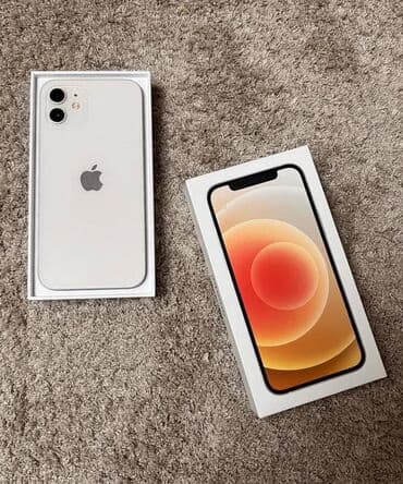 soyuducu anbar satilir: IPhone 12, Ağ, Face ID — 2