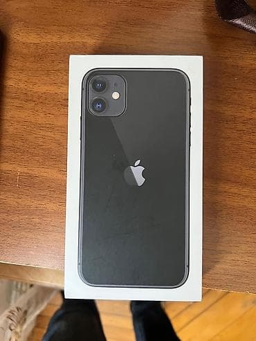azerbaycan iphone 12 pro max: IPhone 11, 64 GB, Qara, Face ID — 5
