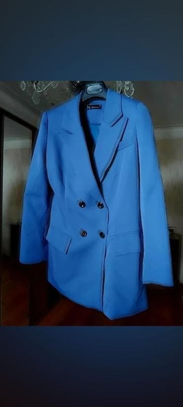 Ölçü: 38, rəng - Göy, İşlənmiş