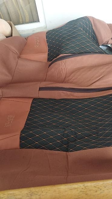 ucuz karavan: Avtomobil oturacaq üzlükləri – “Deluxe Boss” dizaynı - Material: süni — 1