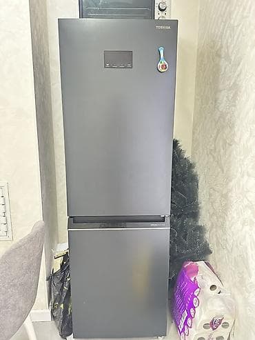 İşlənmiş 2 qapılı Toshiba Soyuducu Satılır, rəng - Boz
