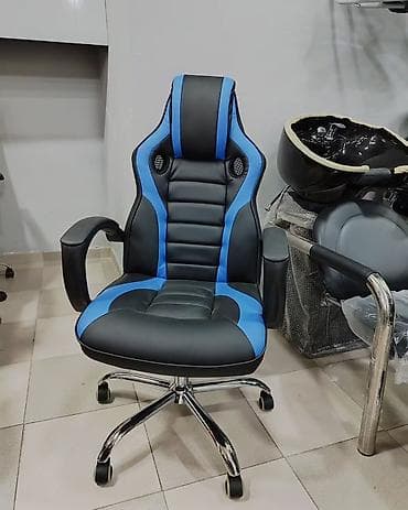 ofisde islenib: Yeni, Təkərli, Qolları tənzimlənir, Dəri — 9