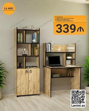 sac stolu: Düz masa, Stulsuz, Polkalı, Siyirməsiz, Teksturalı laminat — 1