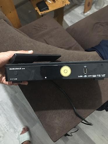 rəqəmsal: Euromax EVR 717 HD rəqəmsal TV qəbuledicisi Xüsusiyyətlər: - Full HD — 1