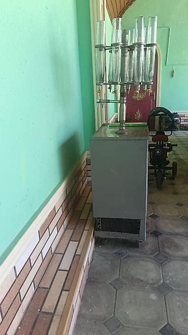 vitrin icare: Portativ şirə/sərinləşdirici içki dispenseri - 8 ədəd şüşə rezervuar — 4