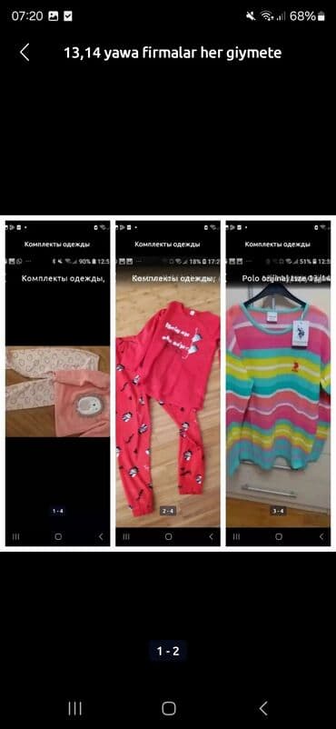 Сарафаны: Benetton uşaq/yeniyetmə şalvarları - Brend: United Colors of Benetton — 6