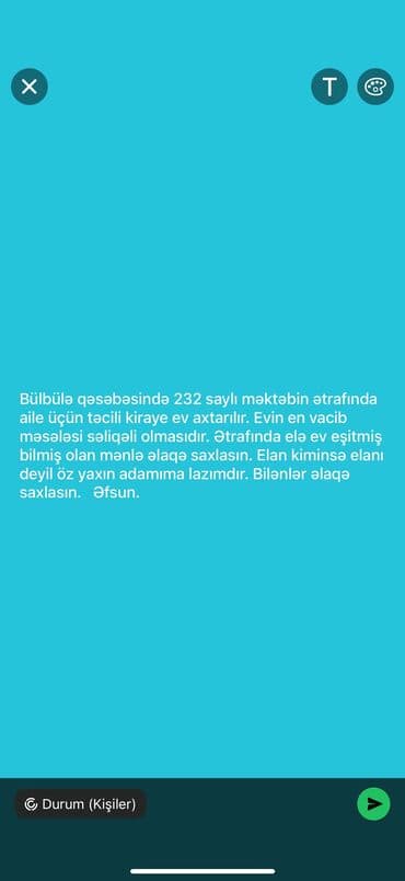 Uzunmüddətli kirayə mənzillər