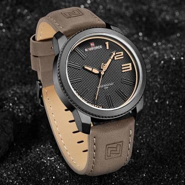 relax saat: Yeni, Qol saatı, NaviForce, rəng - Bej — 2