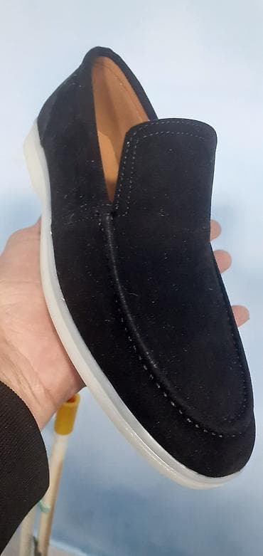 ayqqabi: Məhsul: Kişi loafer ayaqqabıları - Material: yumşaq süet üstlük — 5