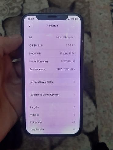 ayfon 22: IPhone 11 Pro, 256 ГБ, Серебристый, Гарантия — 4