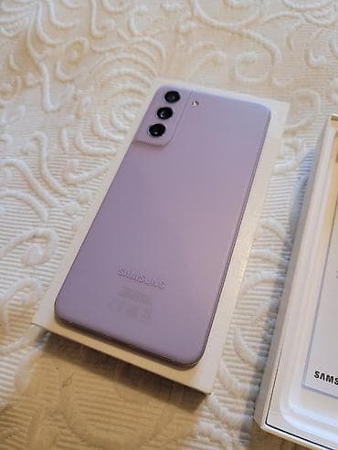 iphone 11 2el: Samsung Galaxy S21 FE, 128 GB, rəng - Bənövşəyi, Sensor, Barmaq izi, İki sim kartlı — 1