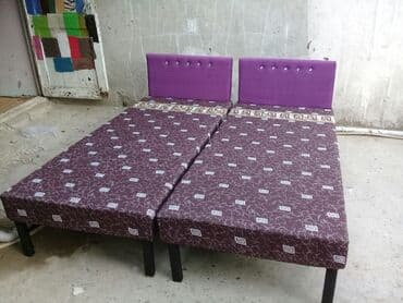iki neferlik carpayilar: Yataq
Tezedir hazirlari var 2 neferlik taxt 100m — 1