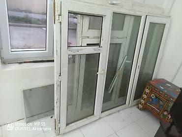 Salam. Plastik pəncərə Eni 185.8sm, hündürlüyü 149sm Ünvan