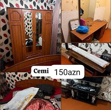islenmis kravatlar: Gorunen mebeller hamsi birlikde cemi 150 azn unvan H.Aslanov deste — 1