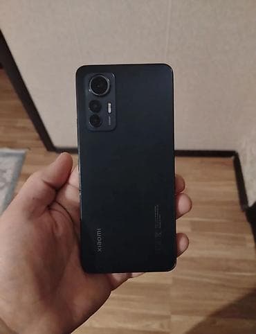 nar data nomre: Xiaomi 12 Lite, 256 GB, rəng - Qara, 
 Barmaq izi — 2
