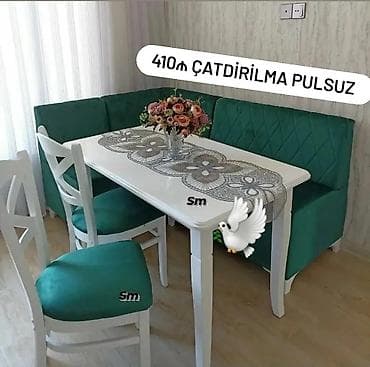 modern stol stul: Yeni, Künc divan, Mətbəx üçün, Açılmayan — 1