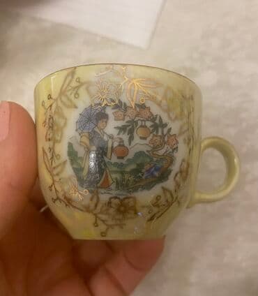 kofe qabı: Fincanlar, rəng - Bej — 2