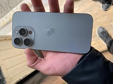 IPhone 15 Pro, 128 GB, Gümüşü, Face ID