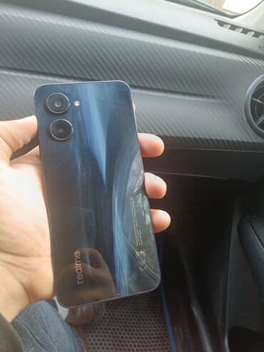 kamere: Realme C33, rəng - Qara, Barmaq izi — 2