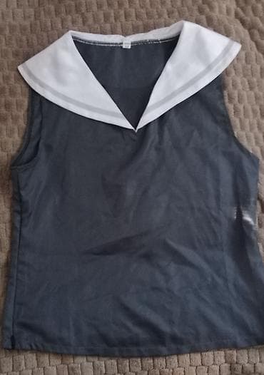 şort: Mizuki akiyama cosplay desti - 3 hissədən ibarət: qolsuz üst köynək — 2